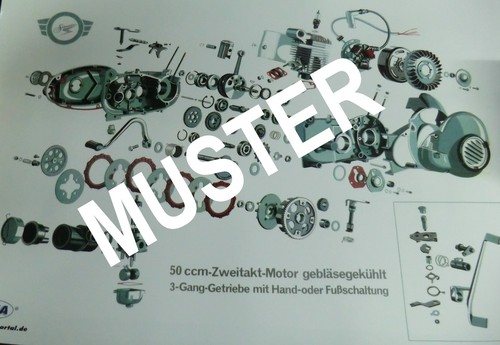 Explosionsdarstellung simson - explosionsdarstellung,